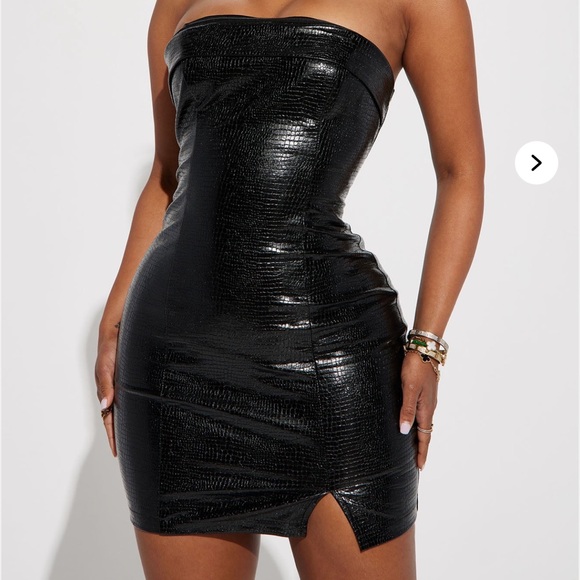 Fashion Nova Dresses & Skirts - In The Matrix Mini Dress - Black